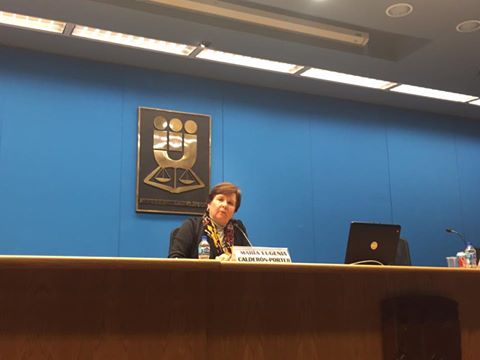 Mexico City Mrs. Calderon presentin IIJ